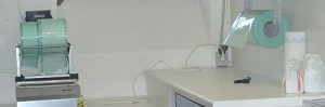 Für die Sterilisation entsprechend verpackt und eingeschweißt werden ...