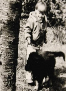 Dr. Alexander Engelhardt mit Hund Baske 5 Jahre alt.